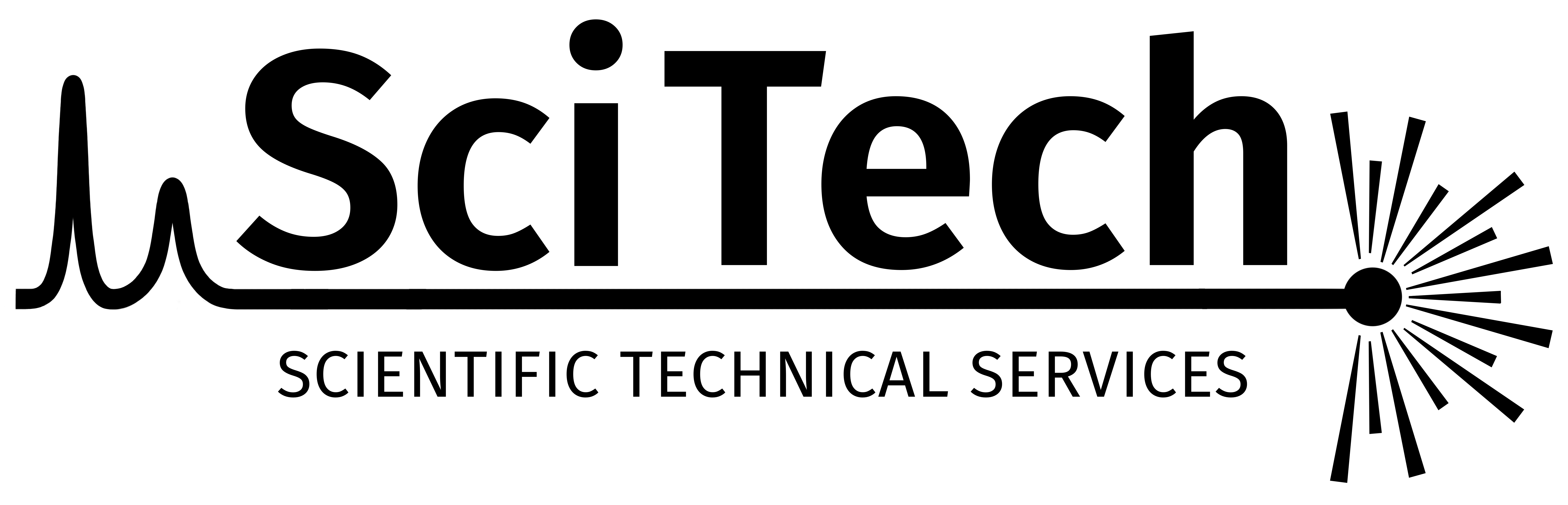 SciTech logo in black